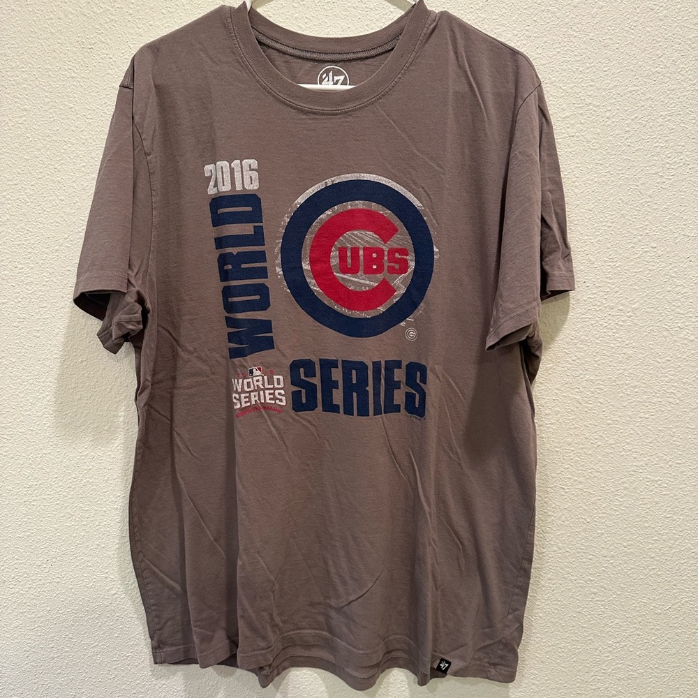 Vintage 2016 Chicago Cubs World Series 47 Tee